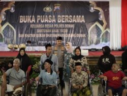 Kapolres Demak  Buka Puasa  Bersama  Anak Yatim  Dan Penyandang Disabilitas.