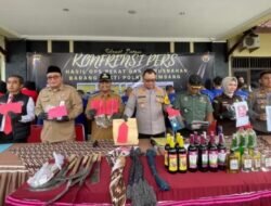 Polres Rembang Berhasil Mengamankan Pelaku Tindak Kejahatan Selama Operasi Ketupat Candi 2025.