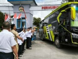 Pemkab Grobogan Berangkatkan 10 Bus Untuk Menjemput Perantau Di Jakarta.