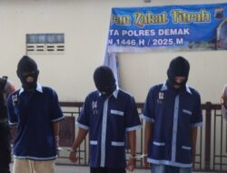Polres Demak Amankan Tiga Pelaku Pencabulan Anak Di Bawah Umur.
