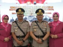 Sertijab Kapolresta Pati Dari Kombes Pol Andhika Bayu Adittama,S.l.K.,M.H. Kepada AKBP Jaka Wahyudi,S.H.,S.I.K.,M.Si.