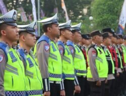 400 Personel Di Siagakan Polres Demak Untuk Amankan Hari Buruh  1 Mei 2025.