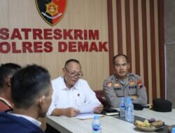 Lima Pelaku Penganiayaan Di Mranggen Berhasil Di Amankan Unit Reskrim Polres Demak.