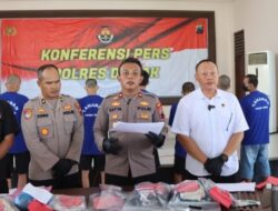 Polres Demak Berhasil Amankan 25 Pelaku Kejahatan Dalam Operasi Aman Candi Tahun 2025.