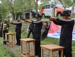 Guna Tingkatkan Kemampuan Anggota,Polres Demak Gelar Latihan Menembak.