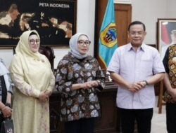 Menteri P3A Rl Lakukan Kunjungan Kerja Di Kabupaten Pati Jawa Tengah.