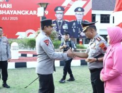 Kapolda Pimpin Langsung Upacara Kenaikan Pangkat Pada 681 Anggota Polda Jawa Tengah.
