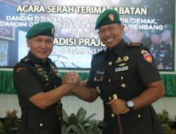 Sertijab Empat Dandim Dilaksanakan Korem 073/Makutarama.