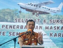 Gubernur Jawa Tengah Resmikan Penerbangan Rute Semarang -Karimunjawa.