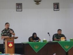 Kodim 0718 Pati Gelar Rapat koordinasi TMMD Sengkuyung Tahap lll Tahun 2025.