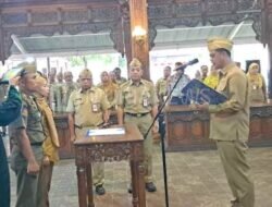 Bupati Jepara Witiarso Utomo Pimpin Langsung Sertijab 86 Jabatan Di Lingkungan Pemkab Jepara.