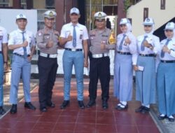 Satlantas Polres Demak Sosialisasi Operasi Patuh Candi 2025 Di Kalangan Pelajar.