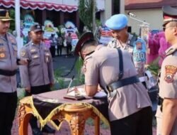 Kapolres Jepara Pimpin Sertijab Beberapa Pejabat Utama .