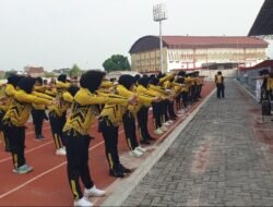 Jaga Kebugaran Personel,Polres Demak Gelar Tes Kesamaptaan Jasmani.