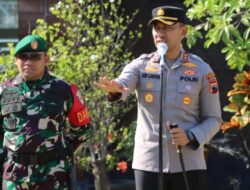 Jaga Kondusifitas Dan Antisipasi Kamtibmas Polres Demak Bersama Kodim 0716 Gelar Apel Bersama.