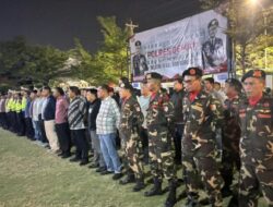 Prihatin Demo Ricuh, Masyarakat Beri Dukungan Penuh Ikut Jaga Keamanan  Polres Demak.