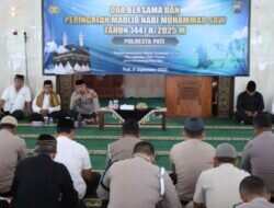 Polresta Pati Selenggarakan Acara Peringatan Maulid Nabi Muhammad SAW 1447 H/2025.