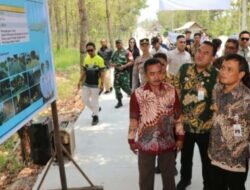 Gubernur Jawa Tengah Ahmad Luthfi Tinjau Langsung Perbaikan Ruas Jalan Todanan -Ngawen, Kabupaten Blora.