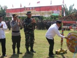 Bupati Dan Dandim 0718 Pati Secara Resmi Buka TMMD Sengkuyung Tahap IV Di Porangparing Kecamatan Sukolilo.
