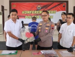 Polres Demak Berhasil Tangkap Dua Pelaku Pencurian  Sepeda Motor  Spesialis Pondok Pesantren.
