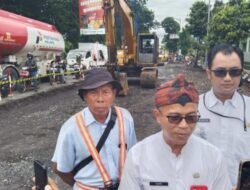 Plt PUPR Kabupaten Kudus Lakukan Sidak Pengerjaan Proyek Peningkatan Jalan R Agil Kusumadya.