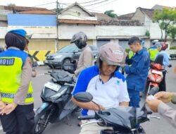 Satlantas Polres Demak Bersama UPPD Dan Jasa Raharja Gelar Razia Kendaraan Bermotor.