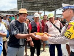 Satlantas Polres Demak Berikan Edukasi Dan Sosialisasi Operasi keselamatan Candi 2026.