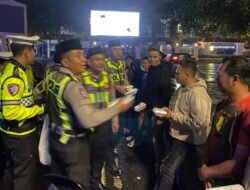 Ramadhan 1447H Satlantas Polresta Pati Ajak Masyarakat Sahur On The Road.