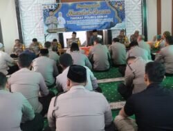 Polres Demak Gelar Pengajian Nuzulul Qur’an ,Dan Salurkan 1.200 Paket Zakat Fitrah.
