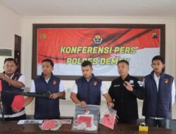 Satreskrim Polres Demak Ringkus Pelaku Pembakaran Dua Rumah di Karangawen