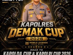 Kapolres Demak Cup 2026 Season 2 Jadi Ajang Pembinaan Atlet E-Sport Muda