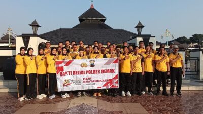 Sambut Hari Bhayangkara Ke-80, Polres Demak Gelar Bakti Religi di Tempat Ibadah