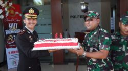 Upacara Hari Bhayangkara Ke-80 di Polres Demak Berlangsung Khidmat, Kodim Beri Kejutan
