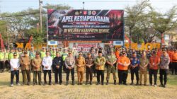 Polres Demak Gelar Apel Kesiapsiagaan Hadapi Kekeringan dan Karhutla