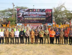 Polres Demak Gelar Apel Kesiapsiagaan Hadapi Kekeringan dan Karhutla