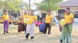 Sambut HUT Ke-81 RI, Polres Demak Gelar Lomba Perkuat Kekompakan