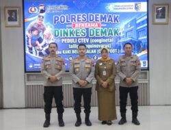 Polres Demak Perkuat Deteksi Dini Kaki Bermasalah pada Anak