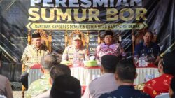Hadapi Kemarau, Kapolres Demak dan Ketua DPRD Resmikan Empat Sumur Bor