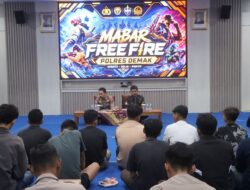 Polres Demak Rangkul Generasi Muda Lewat Mabar Free Fire