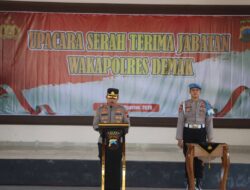 Wakapolres Demak Berganti, Kapolres Tekankan Profesionalisme dan Integritas