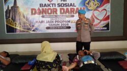 45 Kantong Darah Dikumpulkan dalam Bakti Sosial Propam Polres Demak