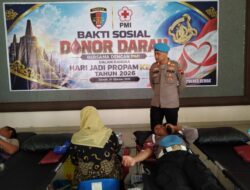 45 Kantong Darah Dikumpulkan dalam Bakti Sosial Propam Polres Demak
