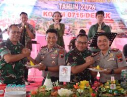 HUT TNI Ke-81, Kapolres Demak Sambangi Dandim 0716