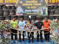 Resmikan Lapangan Tembak Al Fath, Polres Demak Perkuat Kesiapan Anggota