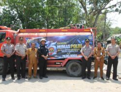 Polres Demak Salurkan Lima Tangki Air Bersih untuk Warga Rejosari