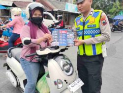 Satlantas Polres Demak Sosialisasikan Operasi Patuh Candi 2026, Sasar Pengguna Jalan