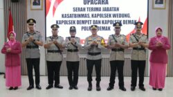 Polres Demak Rotasi Empat Pejabat, Kapolres Tekankan Penguatan Kamtibmas